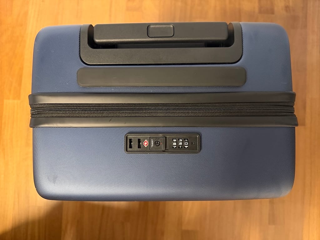 Most Level8 suitcases come with their own TSA-approved combination locks