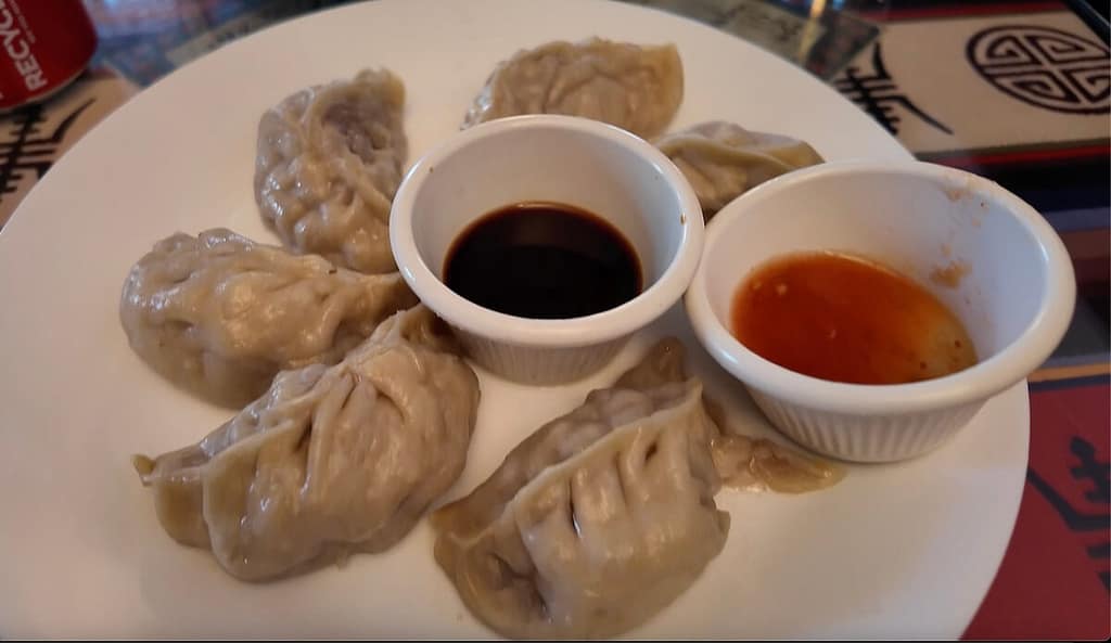Mo Mo Dumplings at Anyetsang's Little Tibet