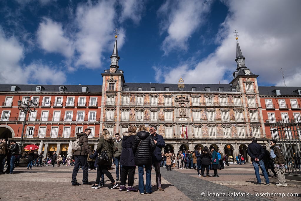 For those looking for what to do in Madrid, Plaza Mayor is at the top of everyone's list. It's the center of the city, but defiitely a little overrated as a tourist spot.