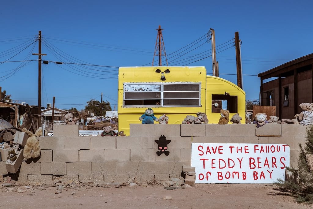 Bombay Beach art installation