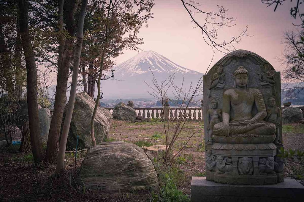 View of Mount Fuji, Japan