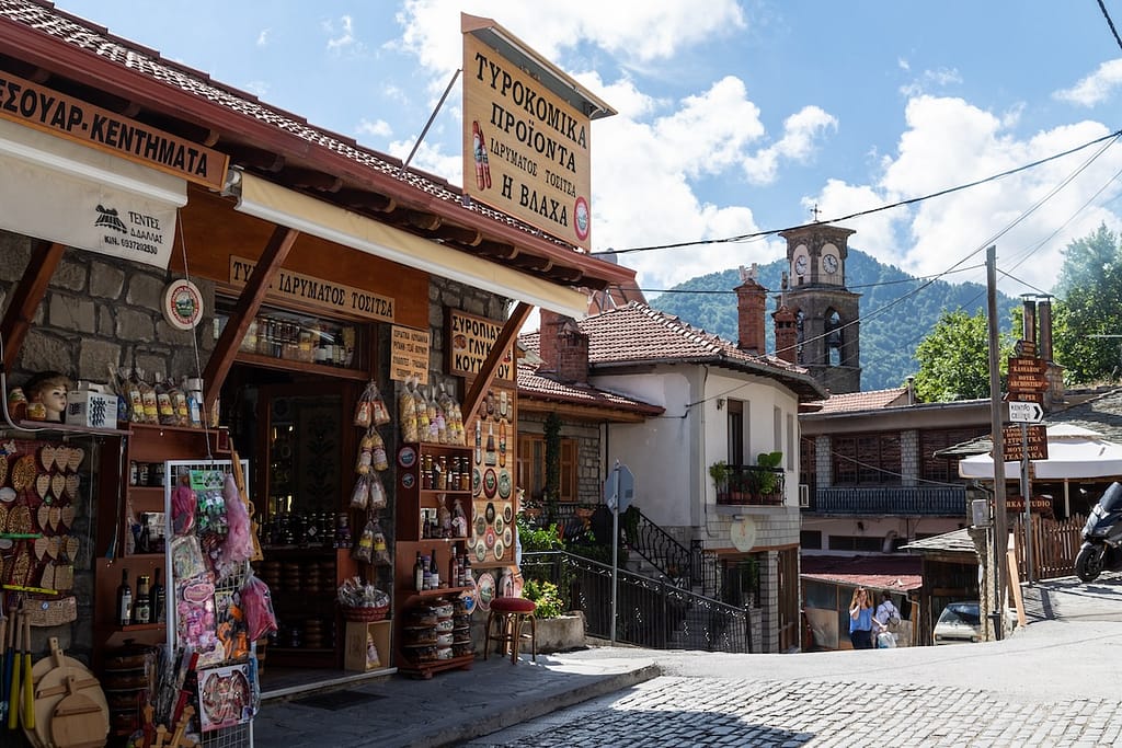 Metsovo is one of the best places to spend winter in Greece.