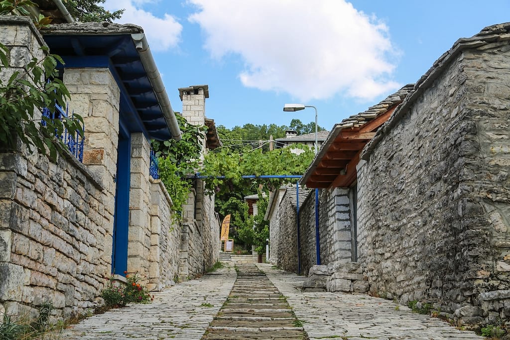 For a charming getaway in Greece in the winter, check out the famous Zagorohoria mountain villages.