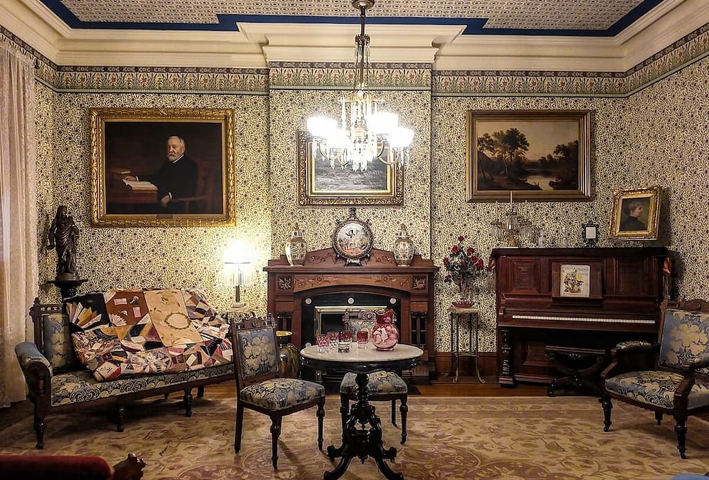 Interior of the Warren G. Harding House
