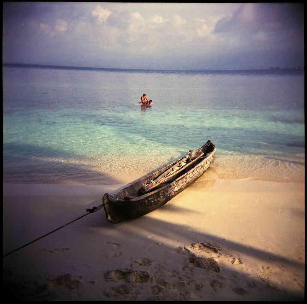 Dug out canoe San Blas