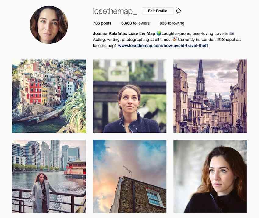 Lose the Map Instagram