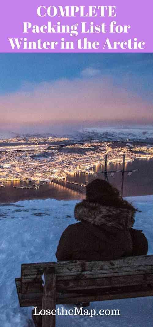 Arctic Packing List - cold weather gear and clothing