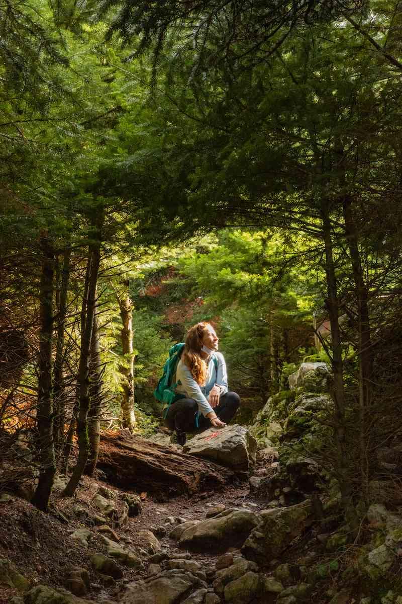 End of my adventure on Mount Parnitha