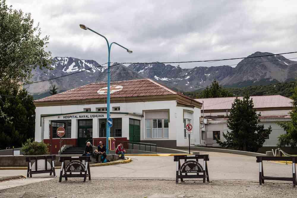 Hospital naval base in Ushuaia Argentina