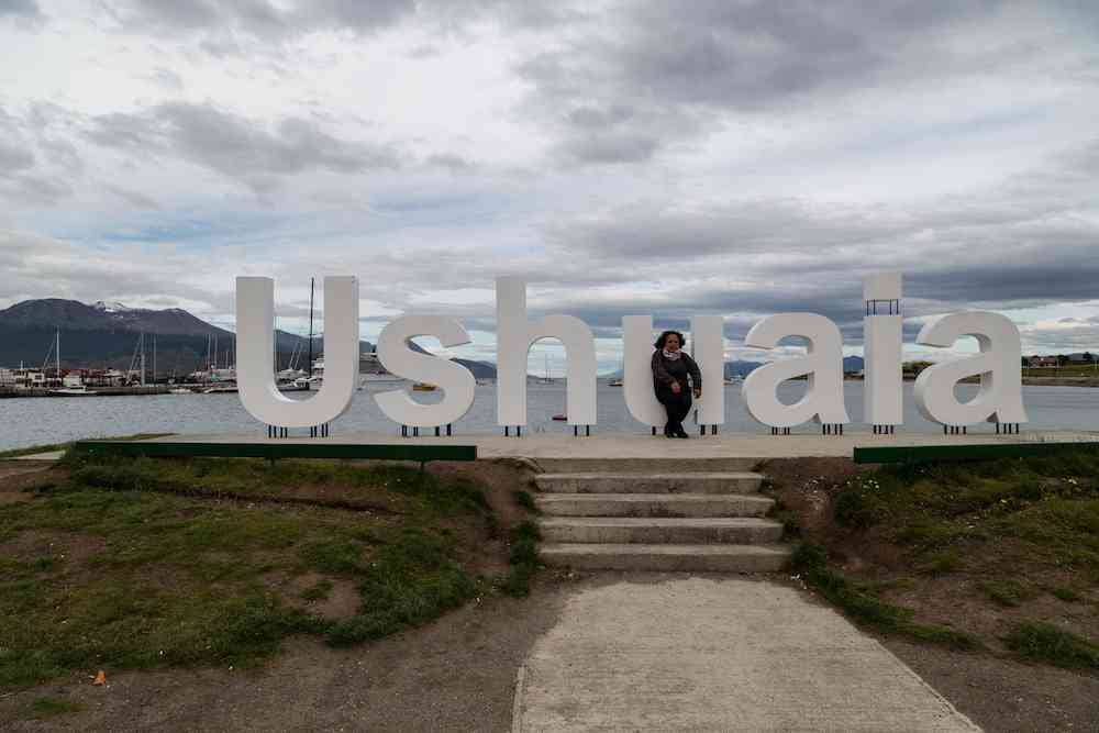 Ushuaia sign