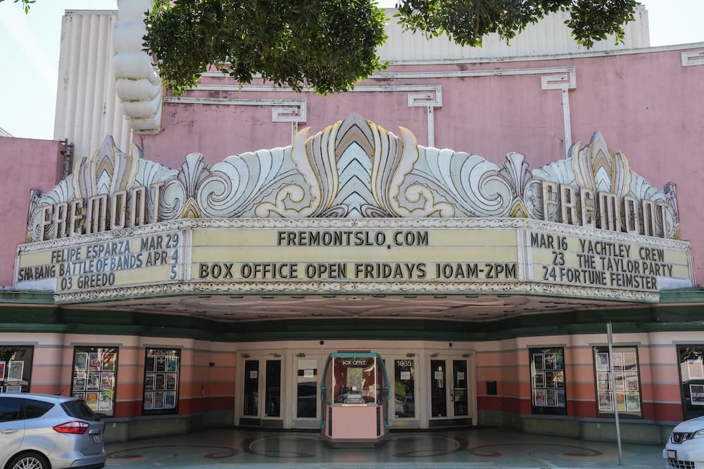 Fremont Theater in SLO