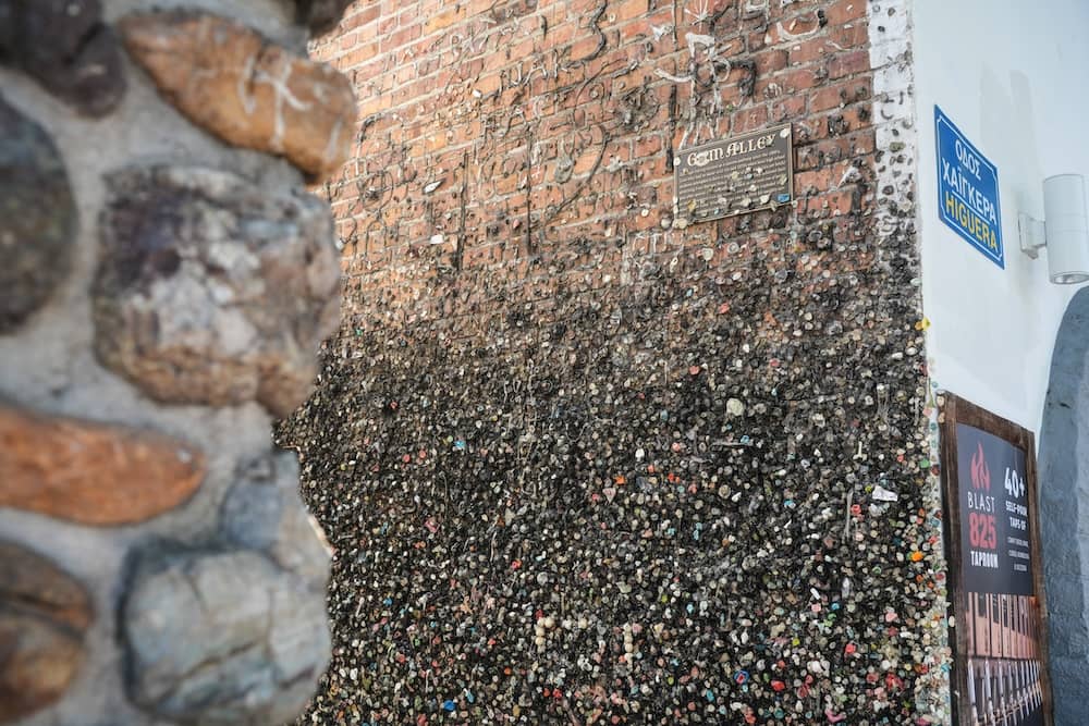 Gum Alley in San Luis Obispo