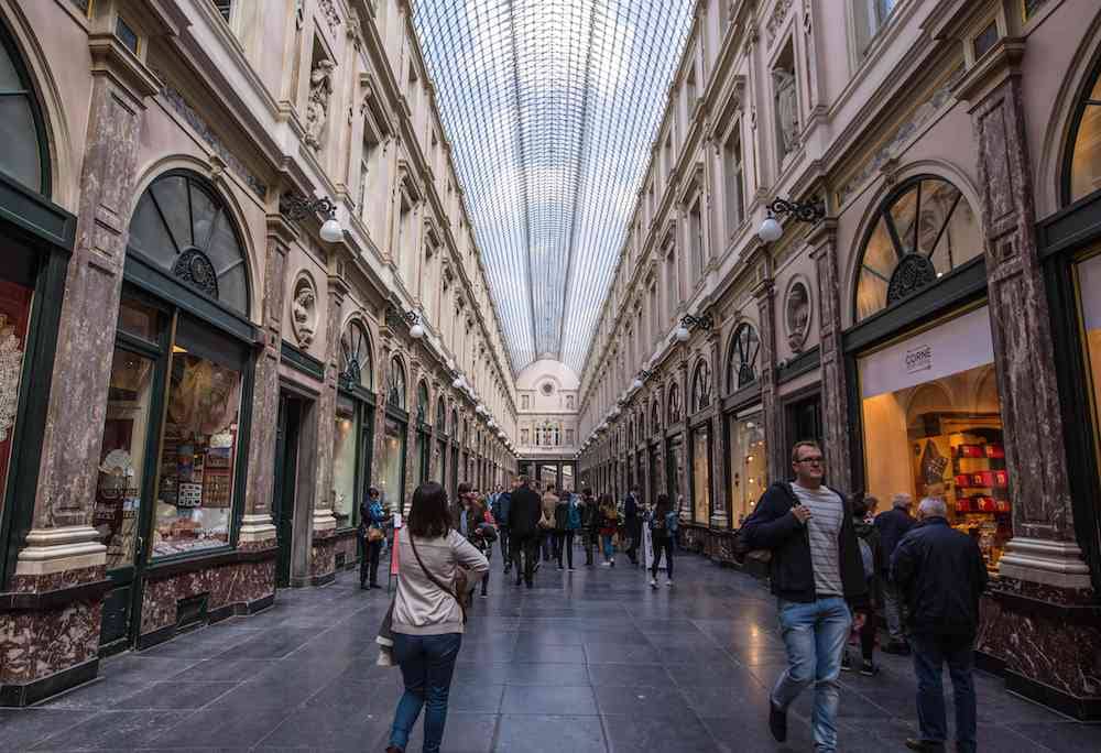 Galeries St Hubert Brussels