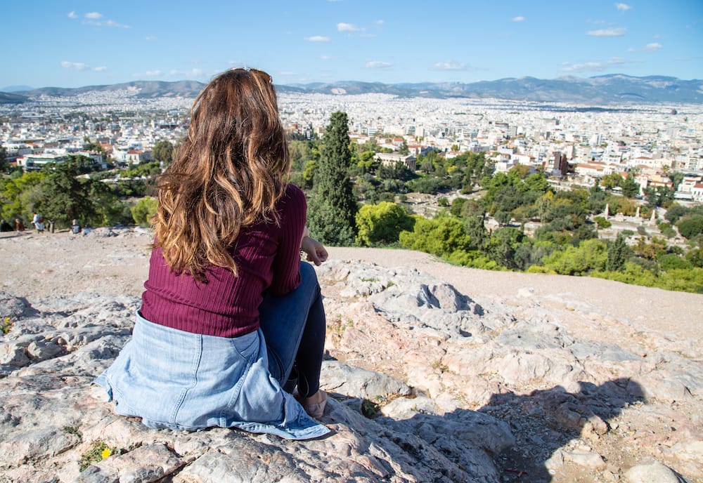 Overlooking Athens