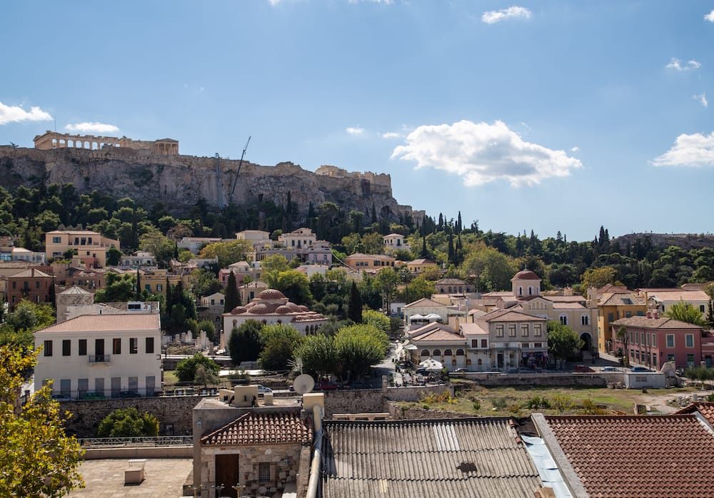 View of the Acropolis