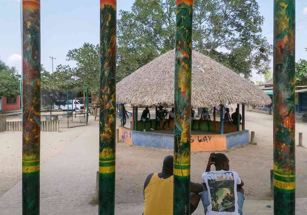 Town center in Palenque, Colombia