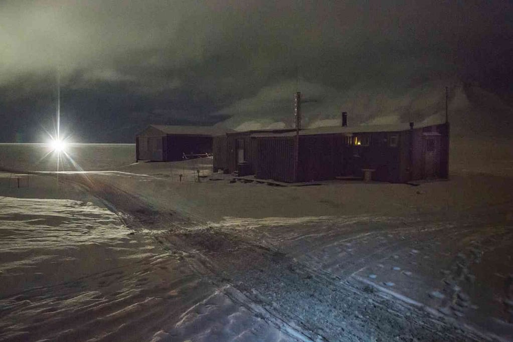 Old airport in Longyearbyen, Svalbard