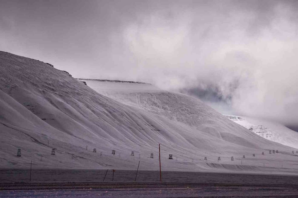 Mountains in Svalbard