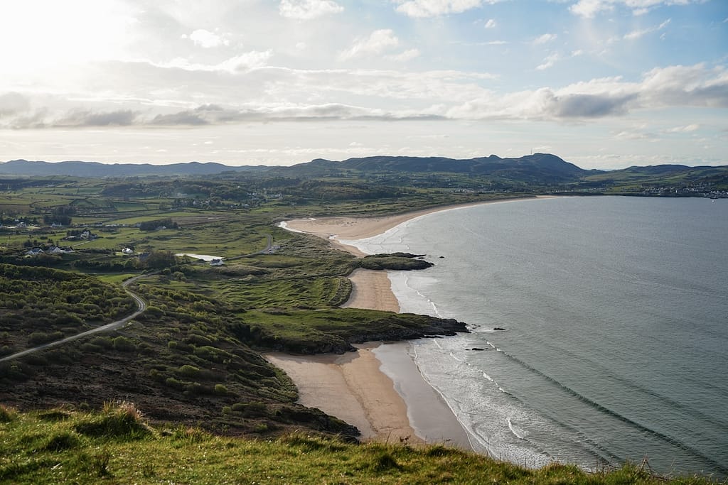 Silver Strand Beach in County Donegal