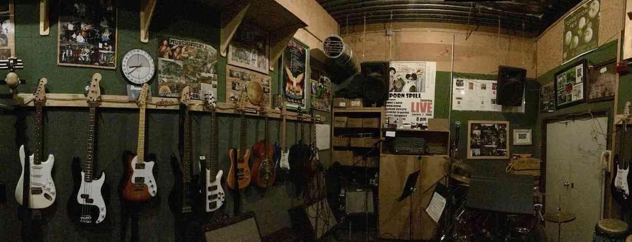 Band Room at McMurdo Station, one of the many surprising spaces in the McMurdo interior.