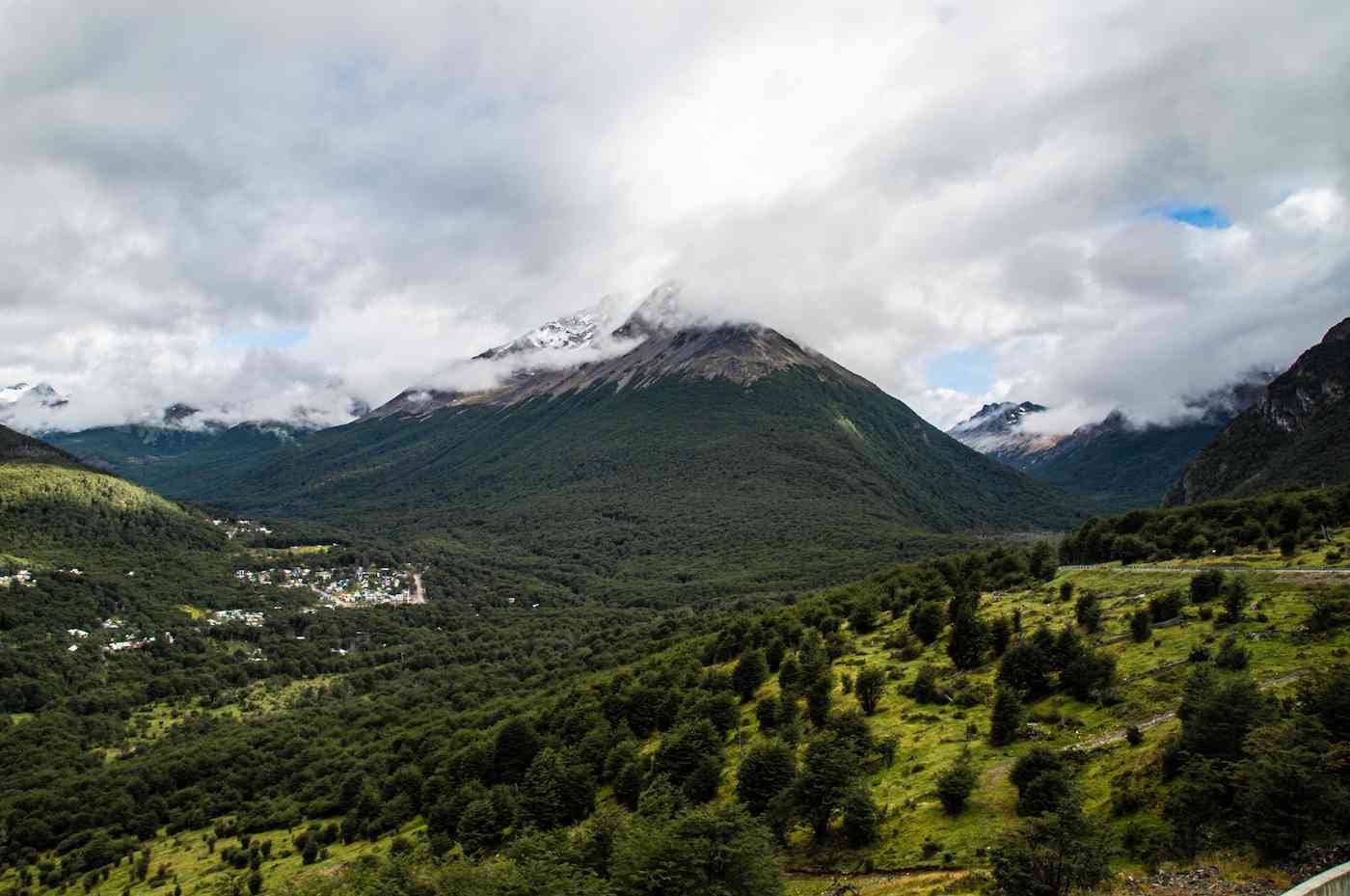 Landscape around Ushuaia