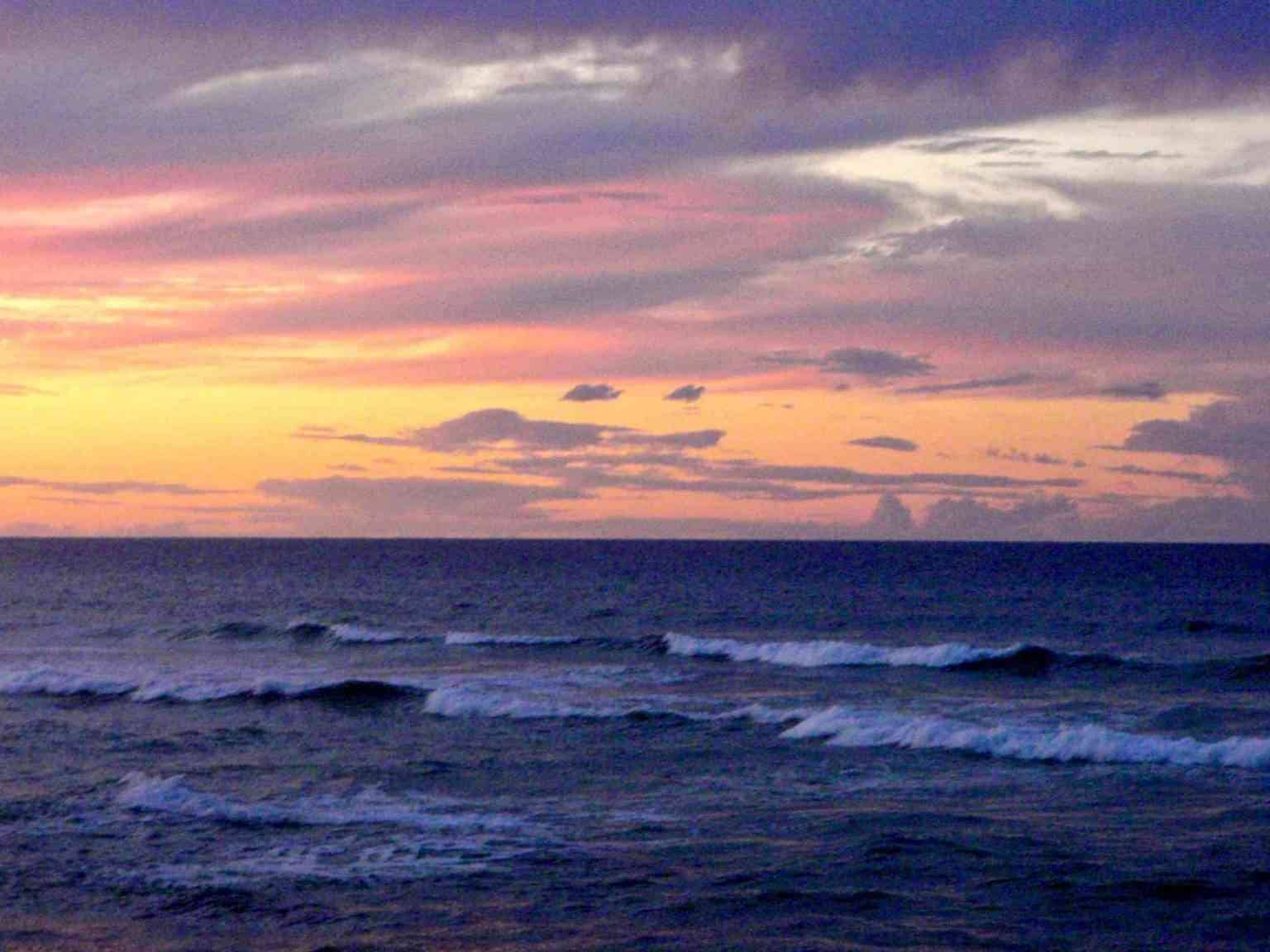 tropical sunset dominican republic