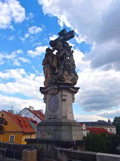 Medieval Statue Prague