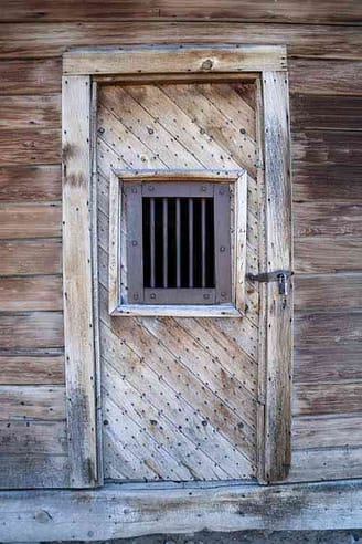 Bodie Jail Door