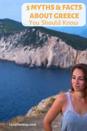 If you're planning to visit in Greece, there are a lot of facts about the country you should know! Discover the 5 most frequent travel myths about Greece, and all the beautiful sites and experiences you are missing out on there!