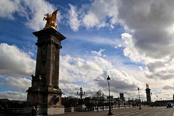 Golden Statue Guarding Pont Alexandre III