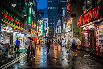 Akihabara District in Tokyo, Japan