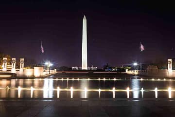 Washington Monument night