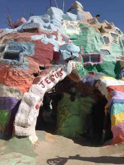 Salvation Mountain Entrance