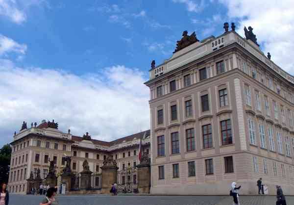 Front of Prague Castle