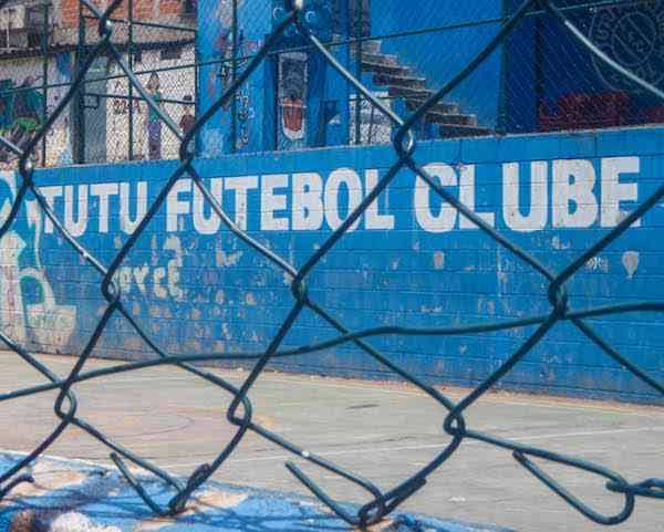 Tutu Futebol Clube, the local community's soccer team (or football, for those outside the U.S).