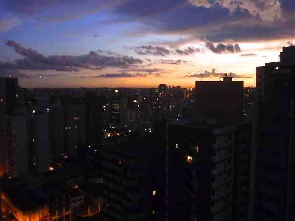 Sao Paulo City Sunset