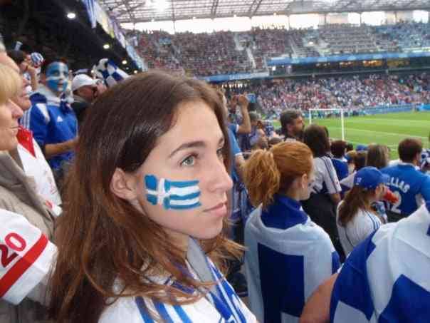 Greece Euro Cup Flag