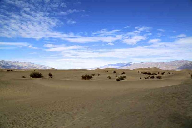 Mesquite Sand Dunes - Death Valley