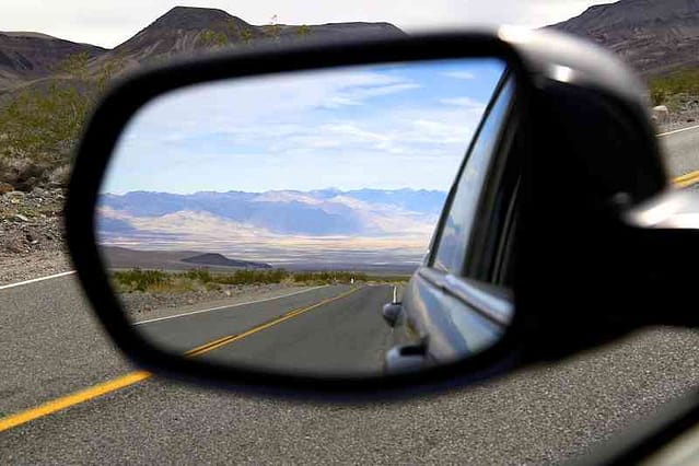 Death Valley Mirror Reflection