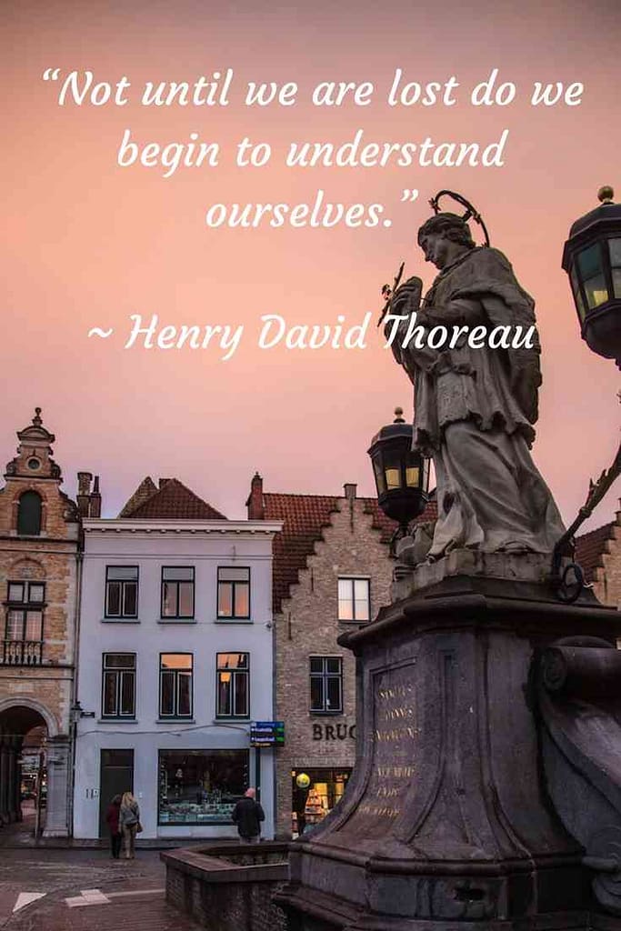 Henry David Thoreau Travel Quote