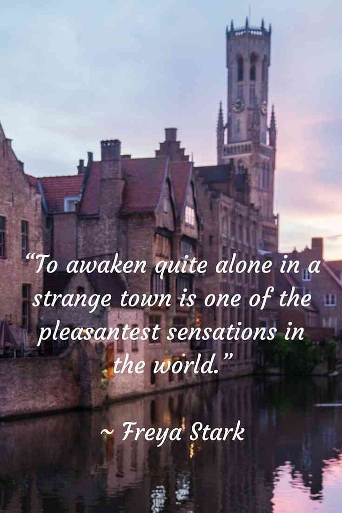 Freya Stark Travel Quote