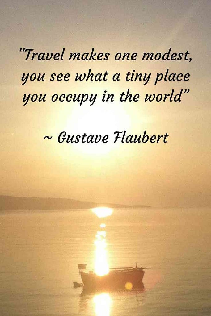 Gustave Flaubert Travel Quote