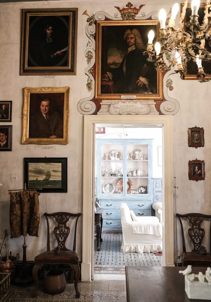 The interior of Casa Rocca Piccola