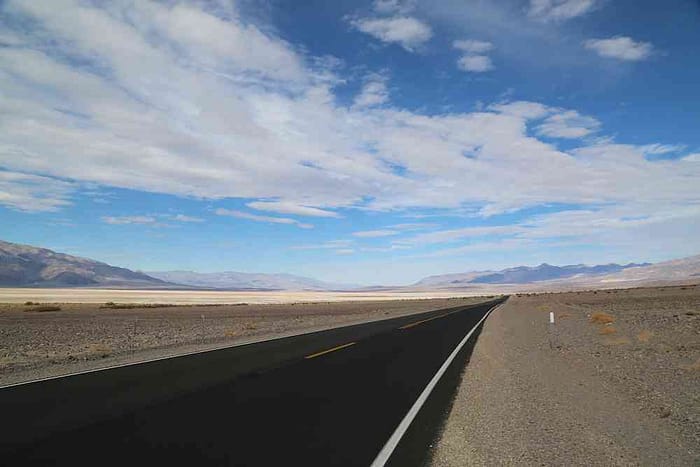 Desert Road Death Valley