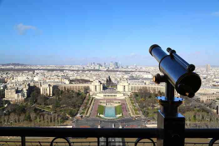 View from Eiffel Tower