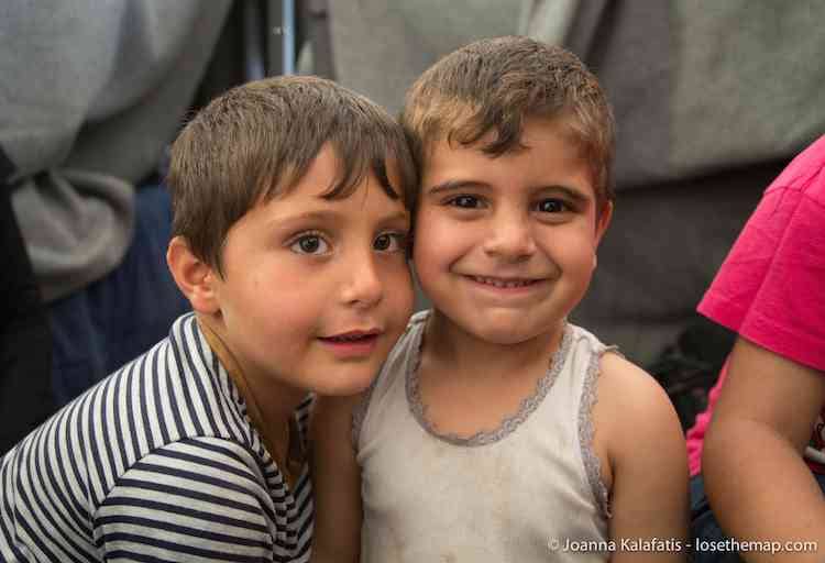 The Boys of Idomeni refugee camp