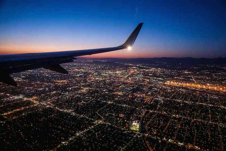 View from a plane