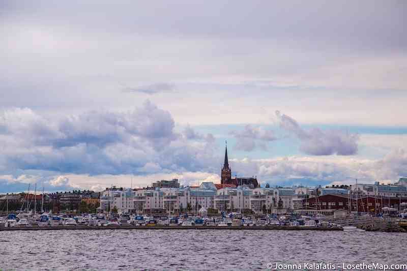 Lulea Swedish Lapland Skyline