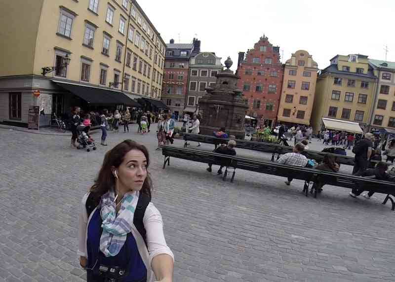 Walking around Gamla Stan