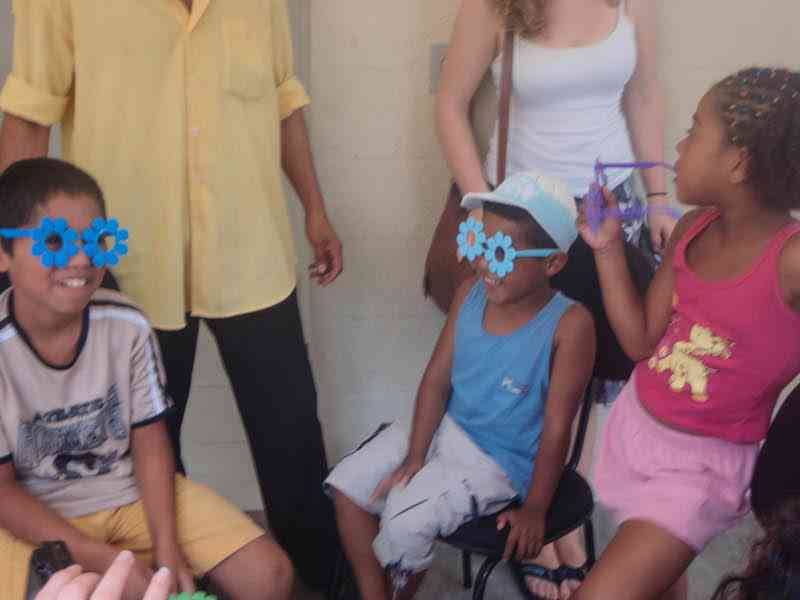 Children at play in this Sao Paulo favela.